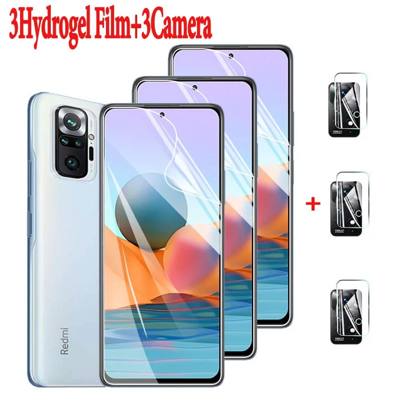 

Redmi Note 10 Pro Hydrogel Film,For Xiaomi Redmi Note 10 Pro Camera Film Redmi Note 9 10 11 Pro Screen Protector Redmi Note 12 Pro 5G hidrogel protector redmi note 10pro soft glass