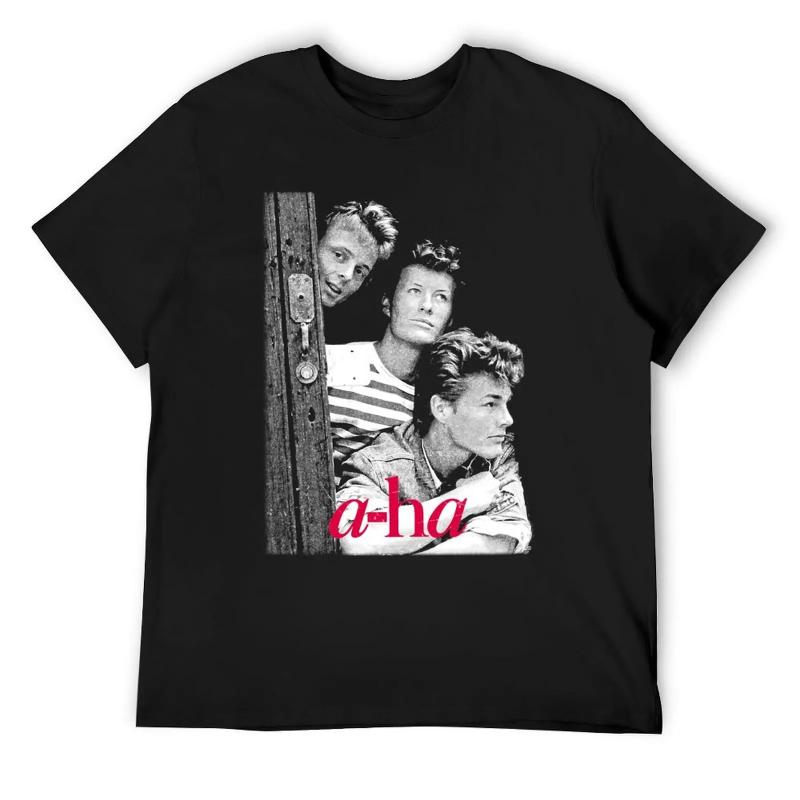 

a-ha band 80s retro T-Shirt anime stuff anime clothes blacks sublime mens big and tall t shirts
