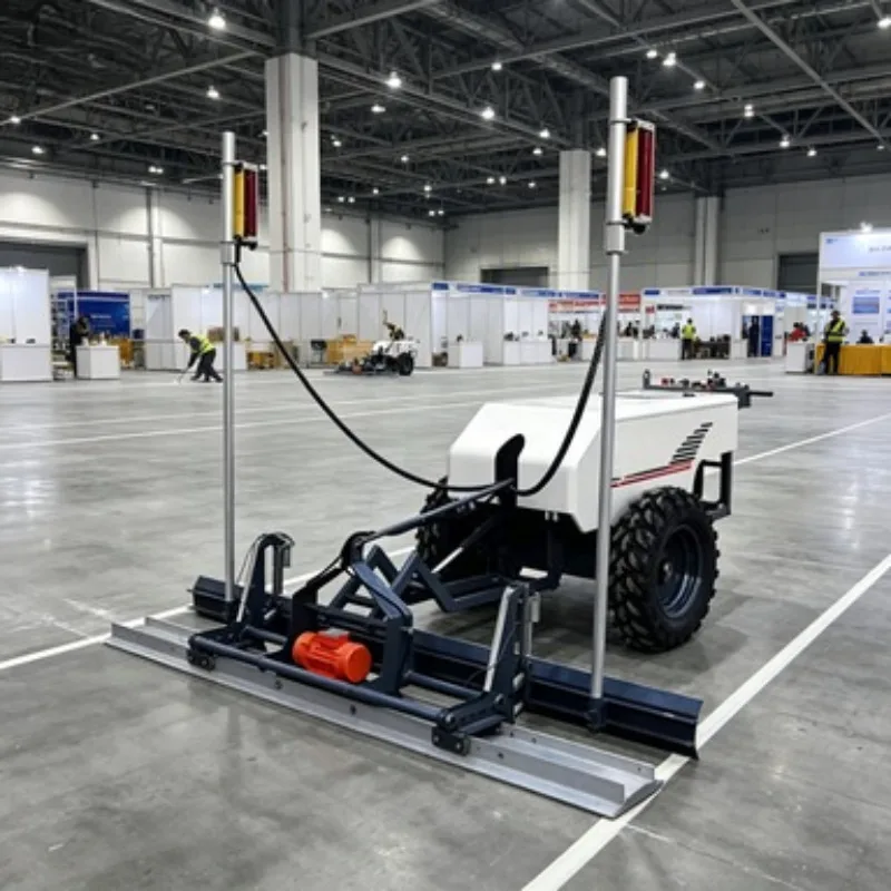 4 Wheels Self Propelled Concrete Laser Screed For Large Area Paving