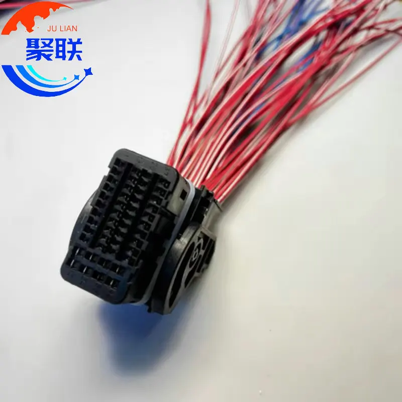 1set 48pin 2137489-1 2050990-1  Automotive Controller Wire Harness Connector 638652-1 48 Hole Including Pin Or Wires 20cm