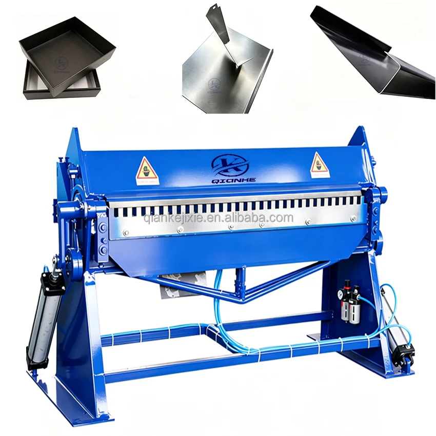 2000*2mm Pneumatic French Style Bending Machine Flue Pipe Press Brake Stainless Steel Edge Banding Machine Of Panel Processing