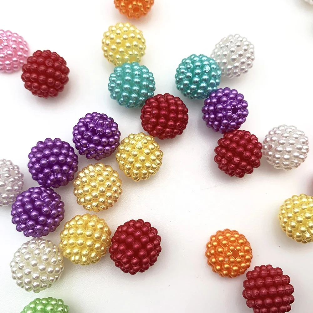 

Waxberry ball color DIY hand clothes Beaded Accessories pearls