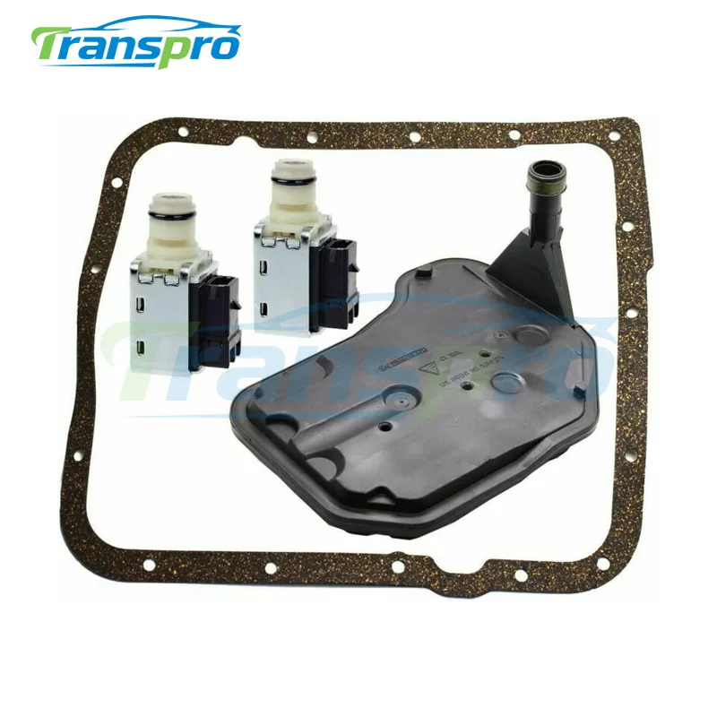 Kit de serviço solenóide de mudança de transmissão 4l60e 4l60, junta de filtro de óleo a b, adequado para gm chevrolet avalanche blazer c1500 silverado