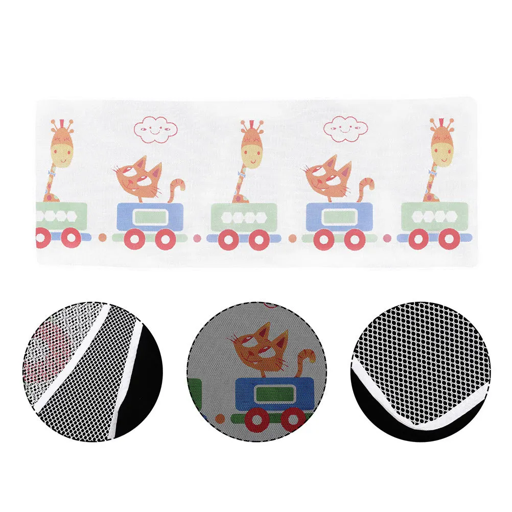 

1 комплект, защитная сетка для лестничного барьера, бытовая защита, утолщенная веревка, мультяшная сетка для балкона, защитная сетка для лестницы, ворота