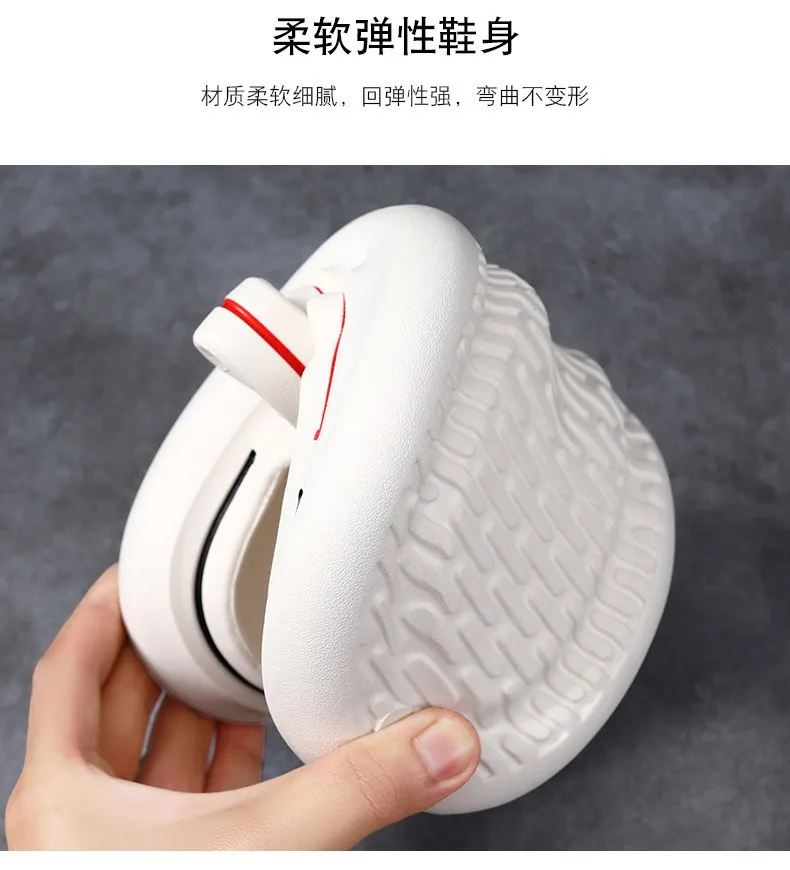 2024 New Flip Flops Men Cloud Slippers EVA Summer Shoes Memory Foam Pillow Slides Orthopedic Clip Toe Arch Support Beach Sandals