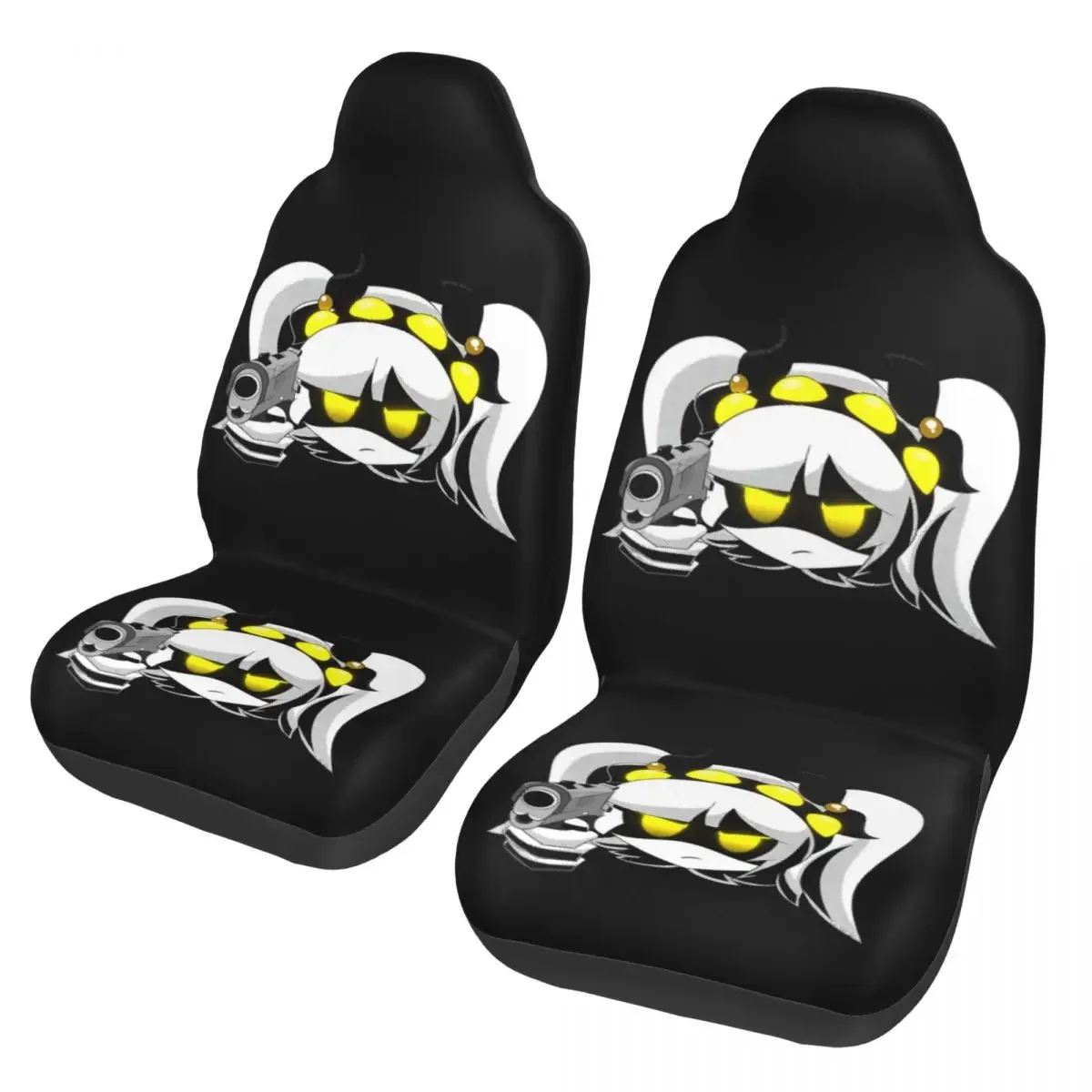 Kawaii Murder Drones Universal Car Seat Cover Off-Road Travel Car Seat Covers Polyester Car Styling