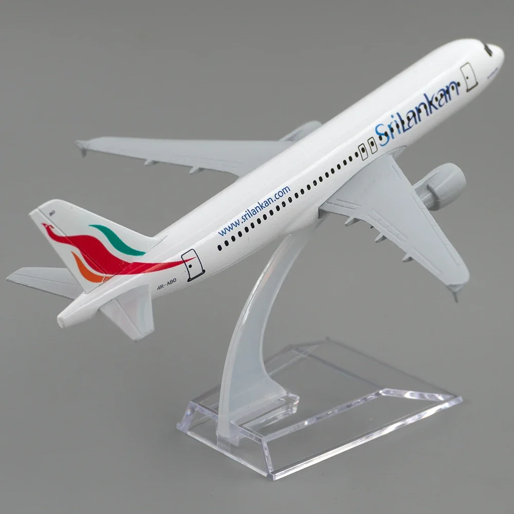

1/400 самолет Sri Lankan Airlines Airbus A320 SriLankan 16 см сплав модель самолета игрушка детский подарок для коллекции украшения