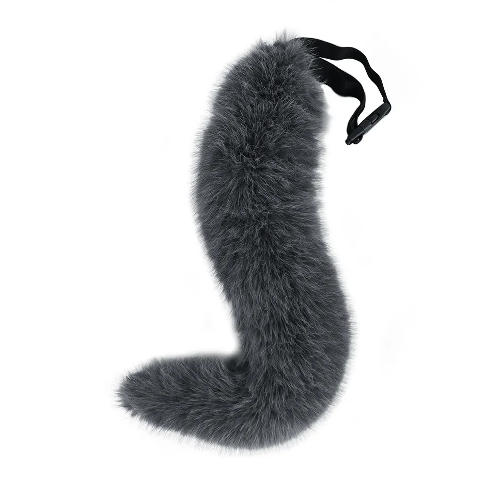 One anime zones fox tail comic show live stream dress up cosplay plush beast tail props