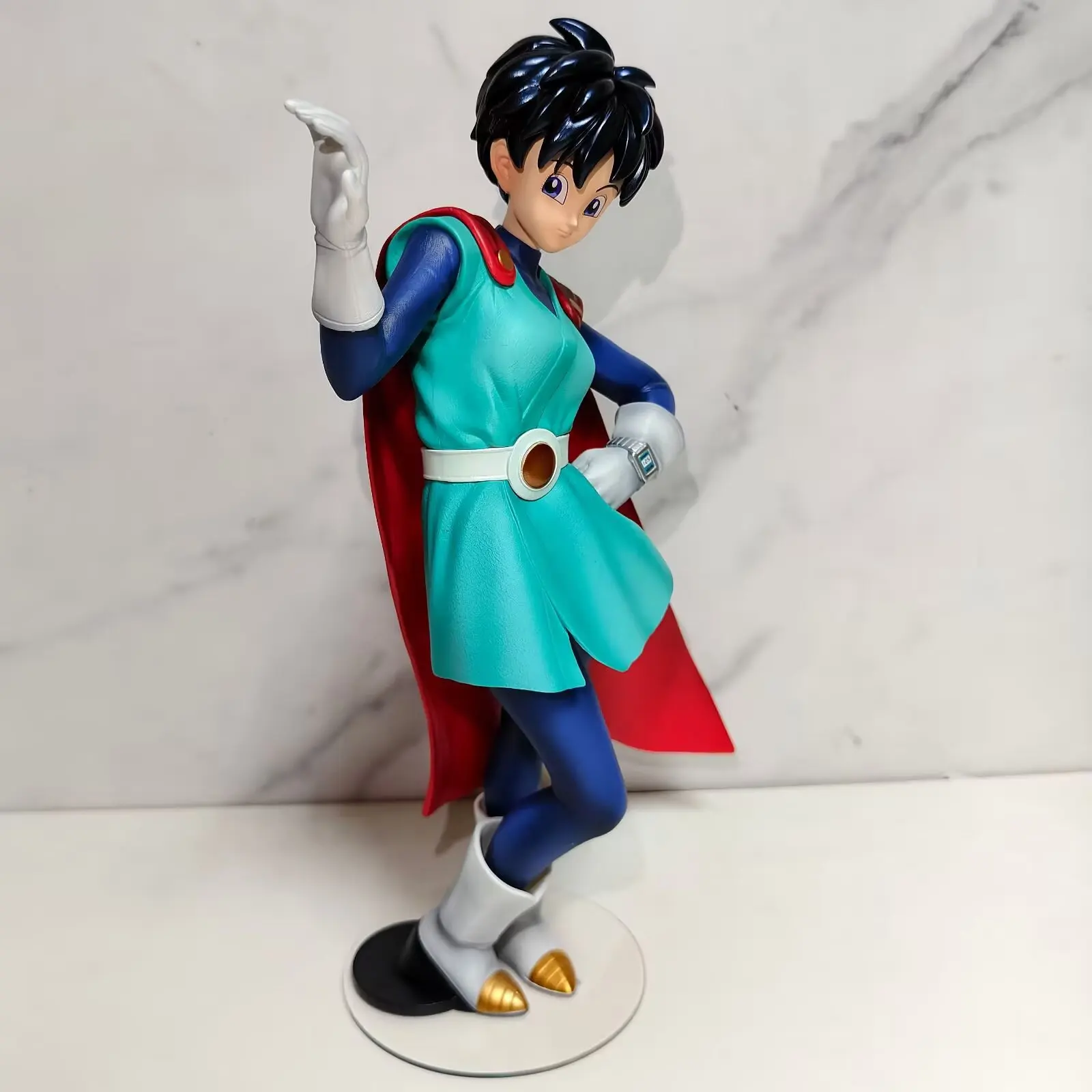 Dragon Ball Gohan & Videl Great Saiyaman Stehende Position Anime Figur Modell Statue Sammlung Desktop Dekoration Ornament Spielzeug