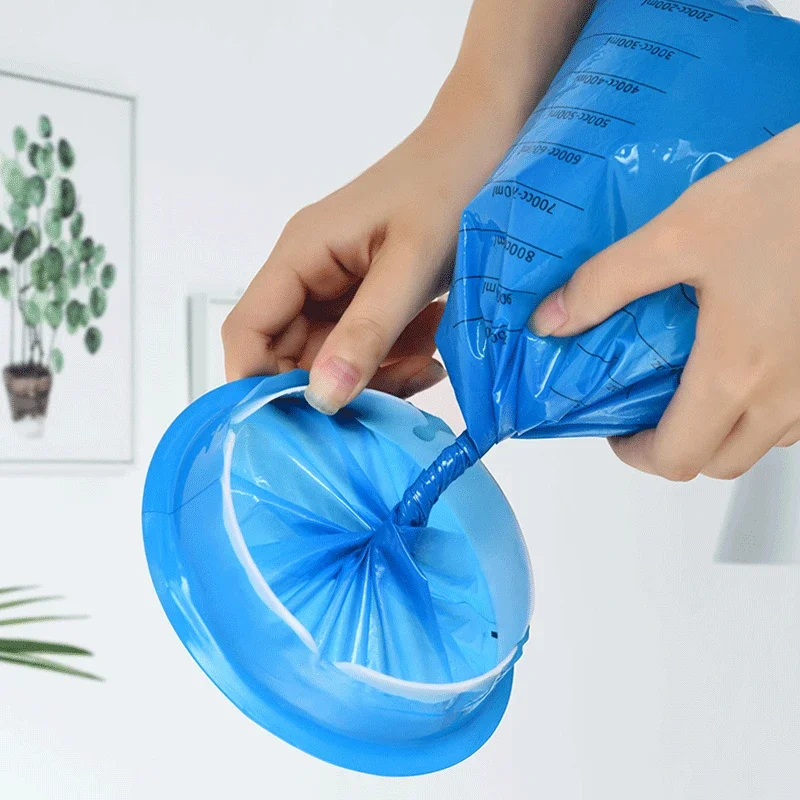 5/10 قطعة 1000 مللي حقيبة القيء المتاح السفر سيارة طائرة دوار الحركة الغثيان القيء تنظيف أكياس حقيبة القيء في حالات الطوارئ