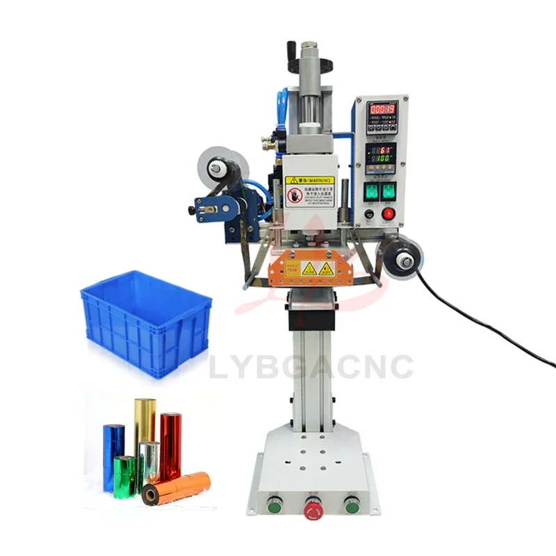 500W High Quality Plastic Hot Stamping Machine Logo Embossing Branding Hot Stamping Machine for PVC Leather 220V /110V