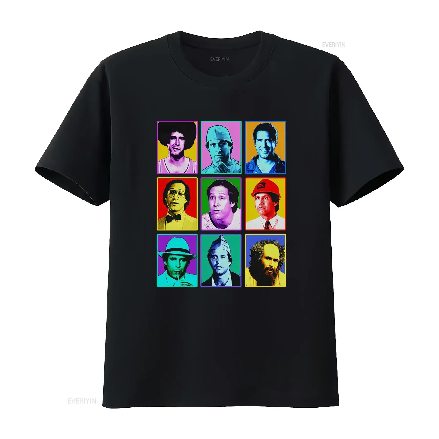 Fletch Pop Art T Shirt 80s Style Retro Design Available in Sizes S 5XL Including Ladies Fit vintage Washed