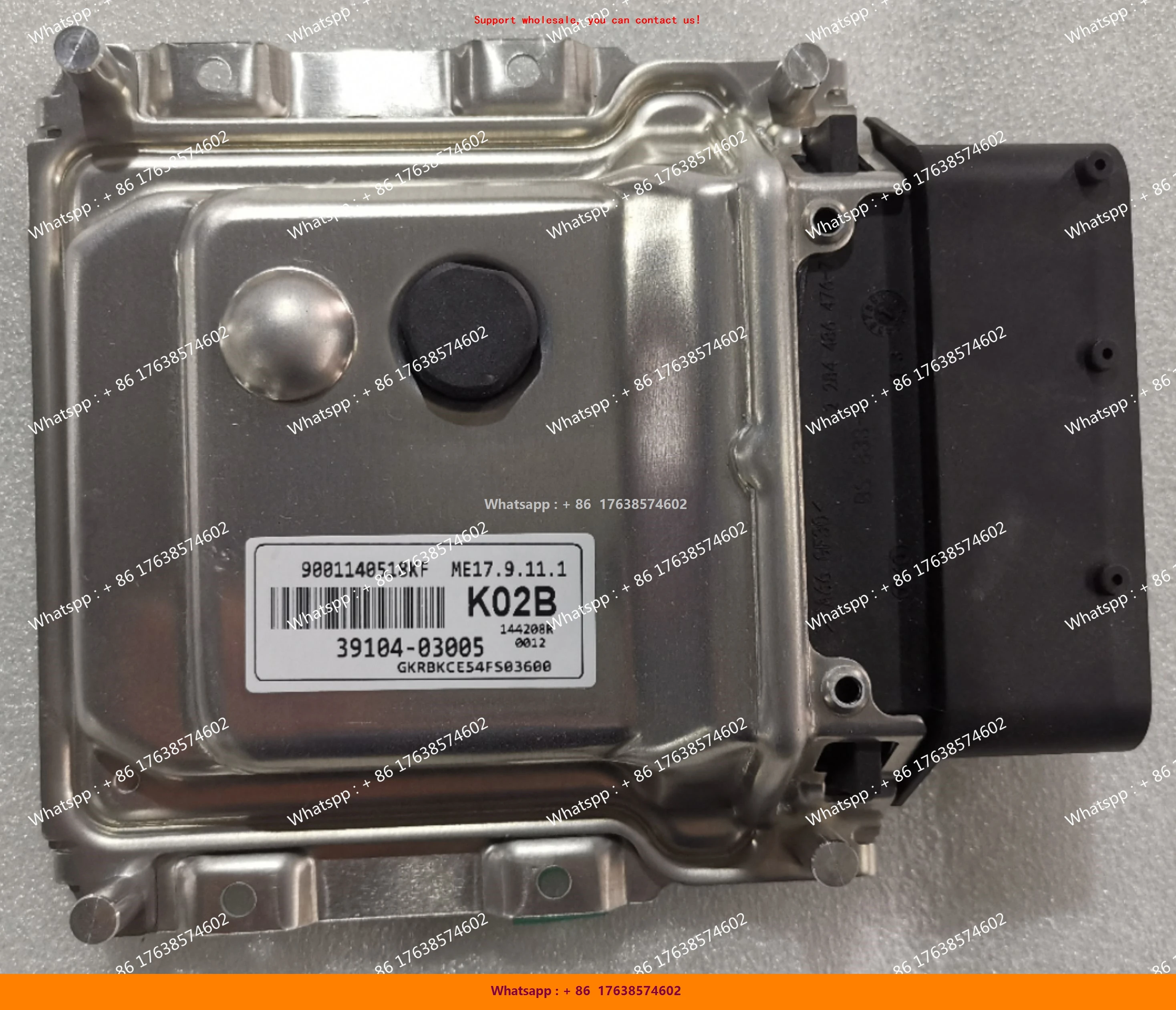 

ECU ME17.9.11.1 Electronic Control Unit Computer Board For Hyundai 39104-03005 K02B/39111-03945 253/39113-03208 B411 0261S19192