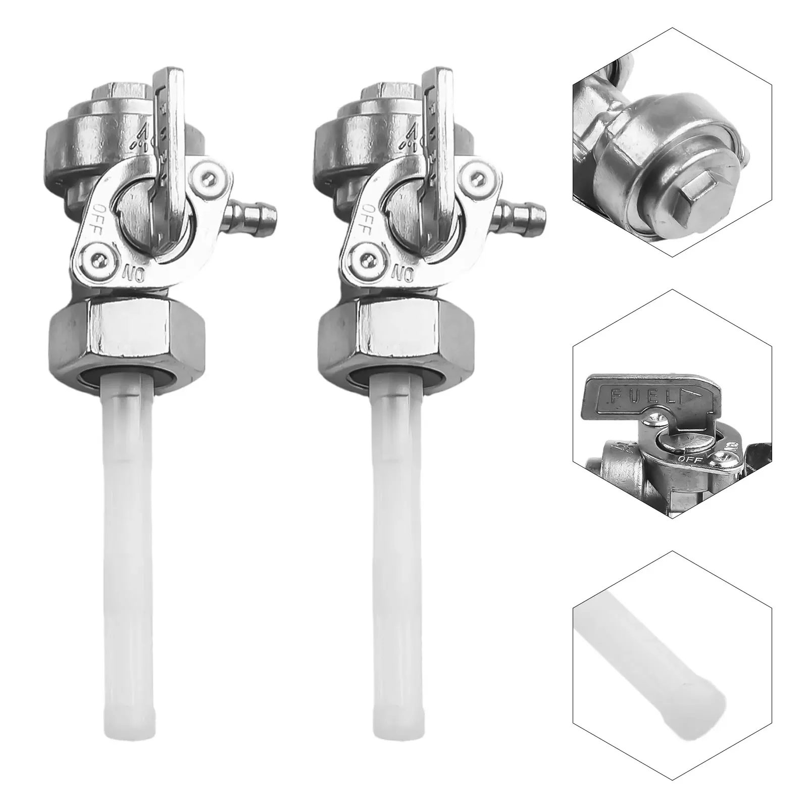 

Оптимизируйте эффективность топлива с помощью 2 шт. топливного переключателя клапана насоса Petcock подходит для бензиновых генераторов 163CC 196CC