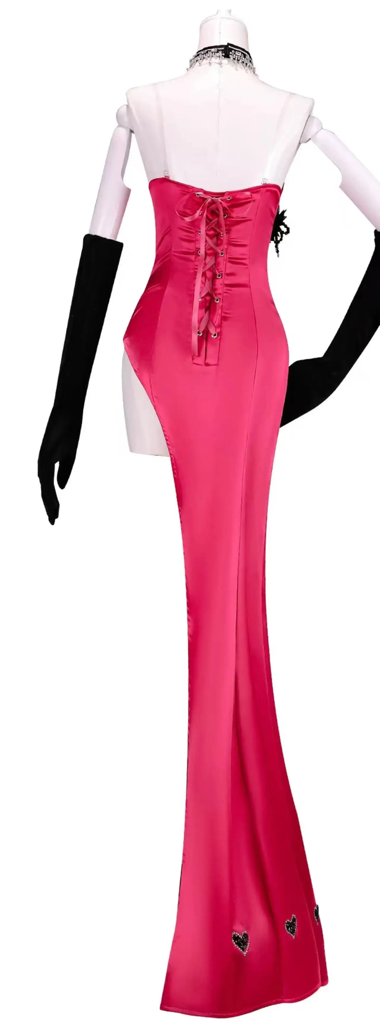 

Hotel Hazbin 2 Angel Dust Cosplay Costume Elegant and gorgeous Carnival party full set HCos