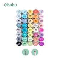 Ohuhu Oahu 40 Colors Marker Pen Set Alcohol Art Markers Dual Brush Felt Pen Sketching Drawing Graffiti Manga School Art Supplies