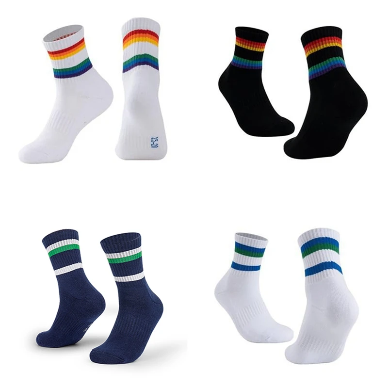 

Мужские спортивные носки, амортизирующие подушки, махровое полотенце, баскетбол, велоспорт, бег, пеший туризм, теннисные носки, утолщенные дышащие носки