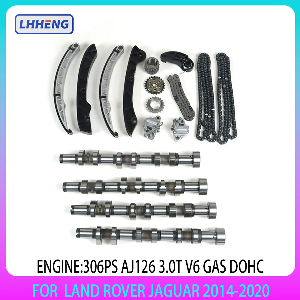 

Camshaft and Timing Chain Kit FOR LAND ROVER JAGUAR 3.0L 3.0 L T V6 GAS DOHC L319 L462 L405 L494 L560 306PS AJ126 LR041670
