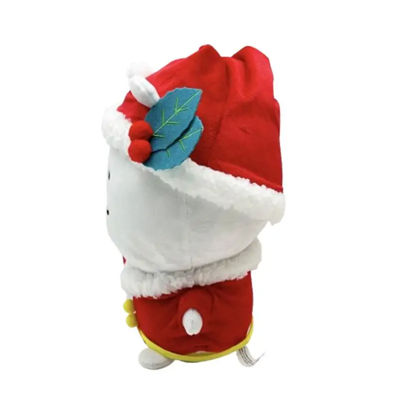 Kerst pluche pop cartoon kerst benauwd pop kerstmuts kerst kussens knuffelbaar kerst knuffel 25cm schattig