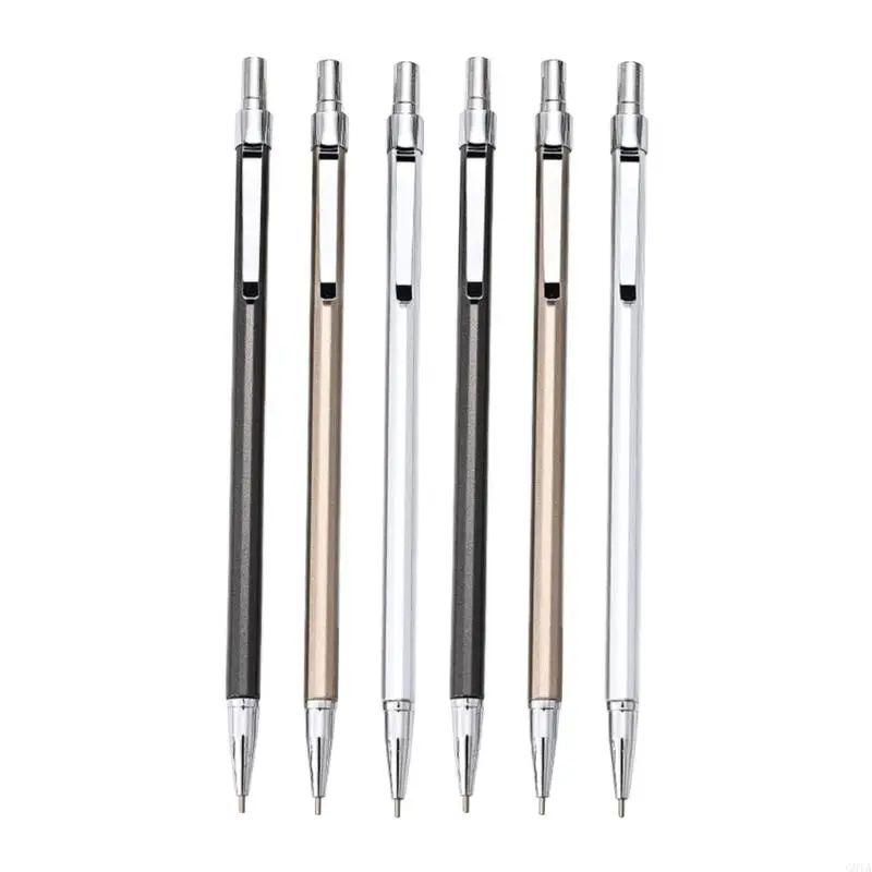 G8TA Metal Mechanical Pencil, 0.5 Automatic Drafting Pencil for Carpenter Marking