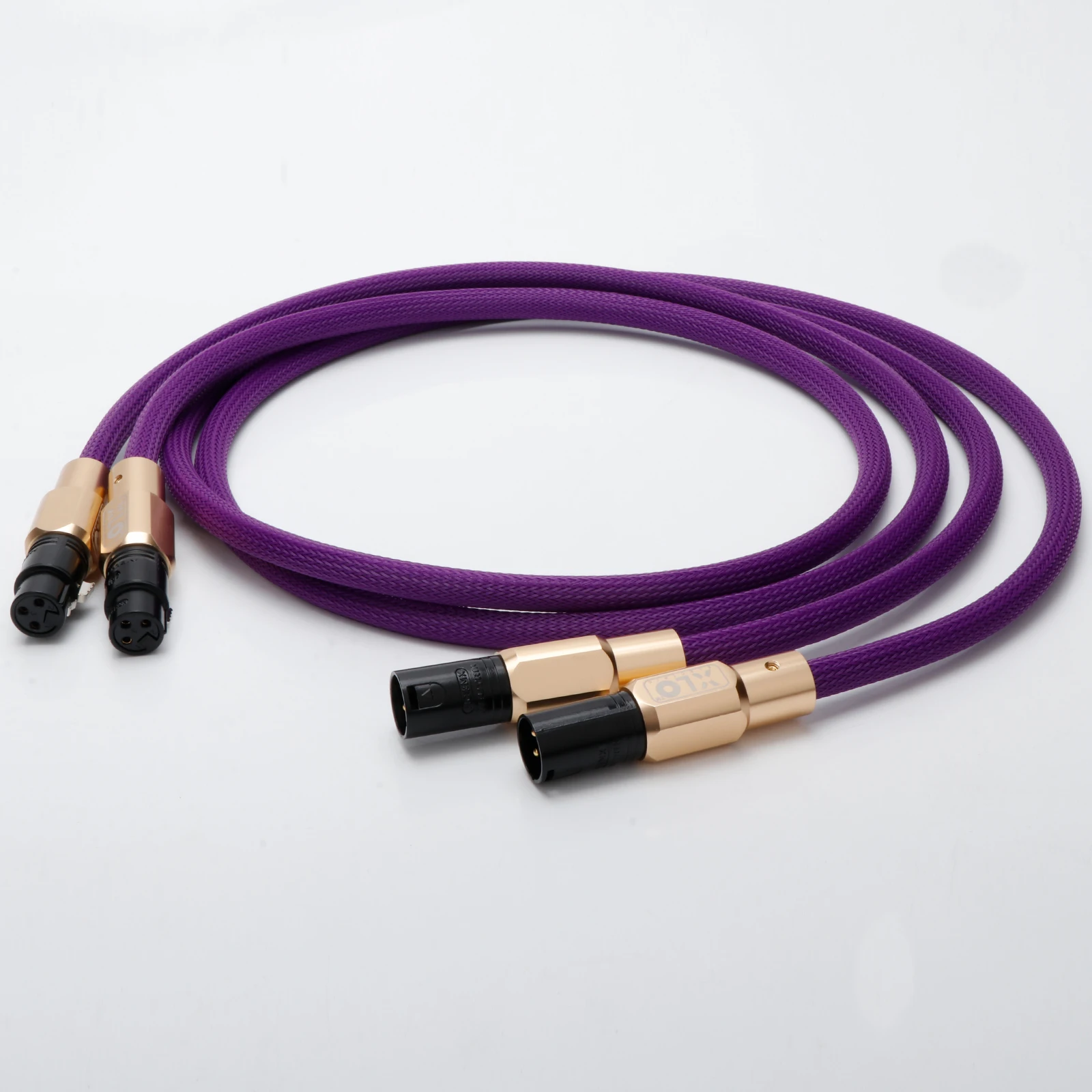 زوج XLO الكهربائية XLO طبعة محدودة 2 LE-2 الصوت المتوازن XLR كابل الكابل المحوري الربط