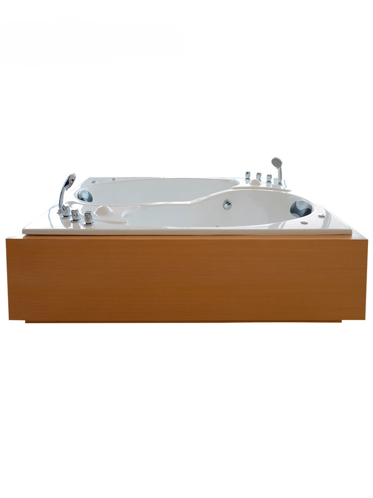 

Twin bathtub, Mandarin duck bath, embedded massage bathtub, couple bathtub, constant temperature heated bathtub