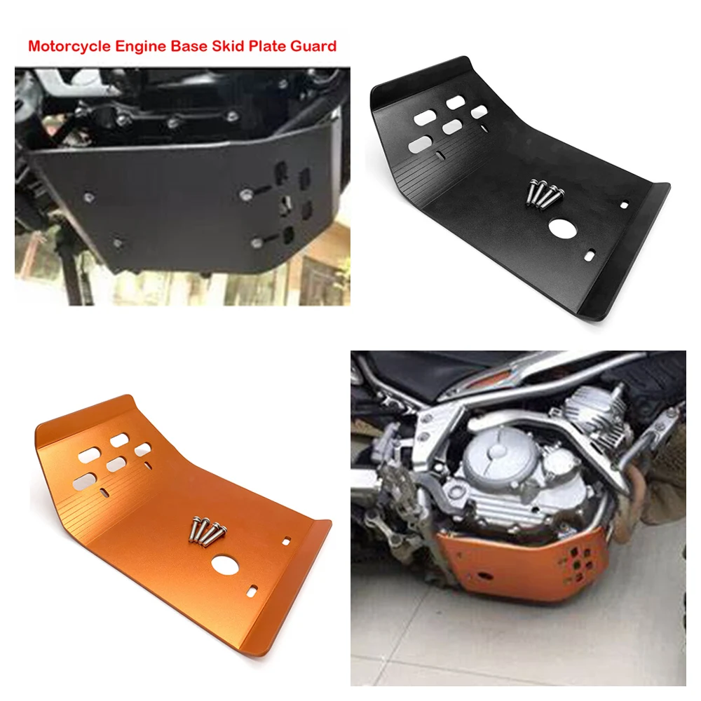 

Fits for Yamaha XT250 Serow 250 Tricker XG250 All Year Motorcycle Skid Plate Engine Base Guard Chassis Crash Protector Cover