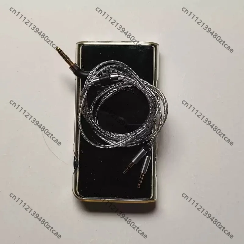 MMCX Headphone Upgrade Cable Silver Plated Conductor 4.4mm to 3.5mm Audio Cord Tear Resistant Replacement Wire