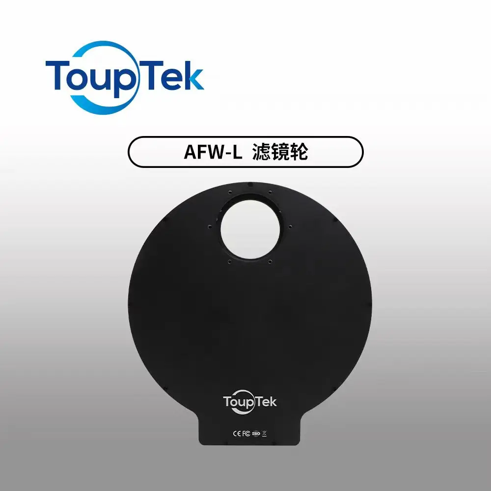 ToupTek AFW Rueda de filtro eléctrica 7x2 ''Rueda de filtro eléctrica grande L 7x2 pulgadas Accesorios para telescopio astronómico