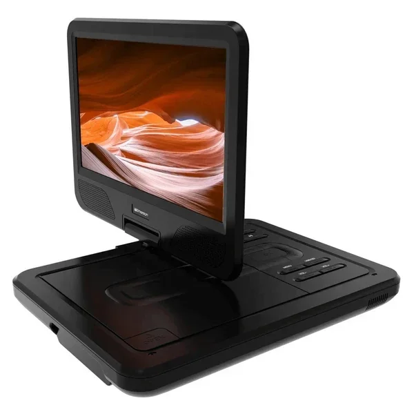 

10' DVD Player with Integrated Speaker, Portable & Compact Design