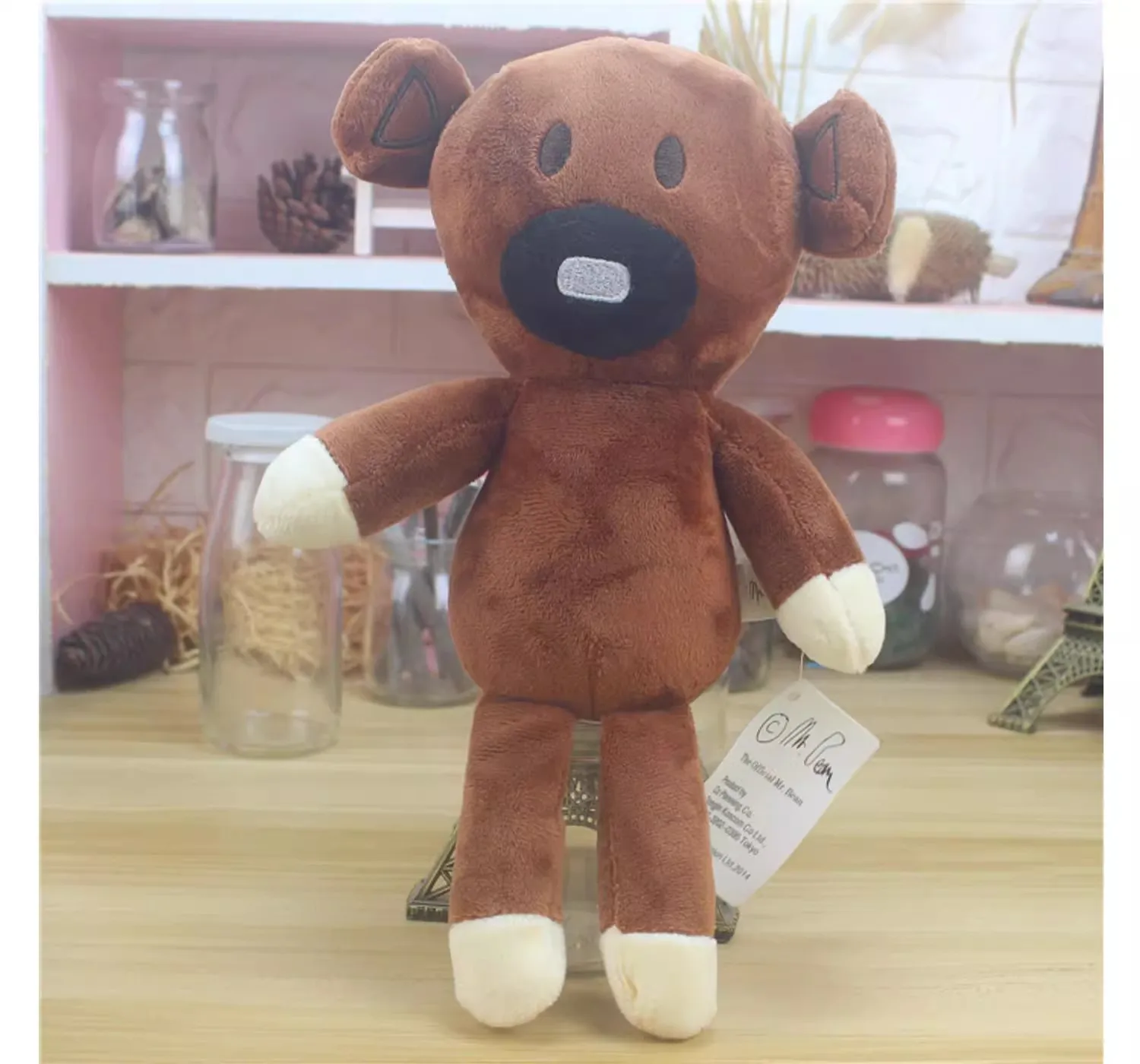 Cute Movie Mr.Bean Teddy Bear Plush 28CM Girls Boys Kids Stuffed Toys For Children Gifts