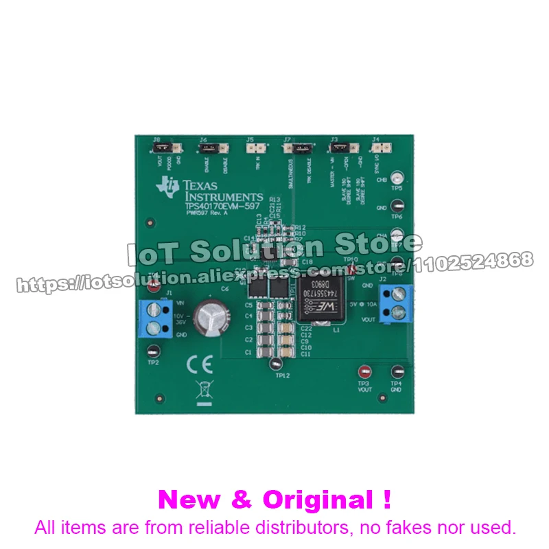 TPS40170EVM-597 Evaluation Module TPS40170 Synchronous PWM Buck Controller