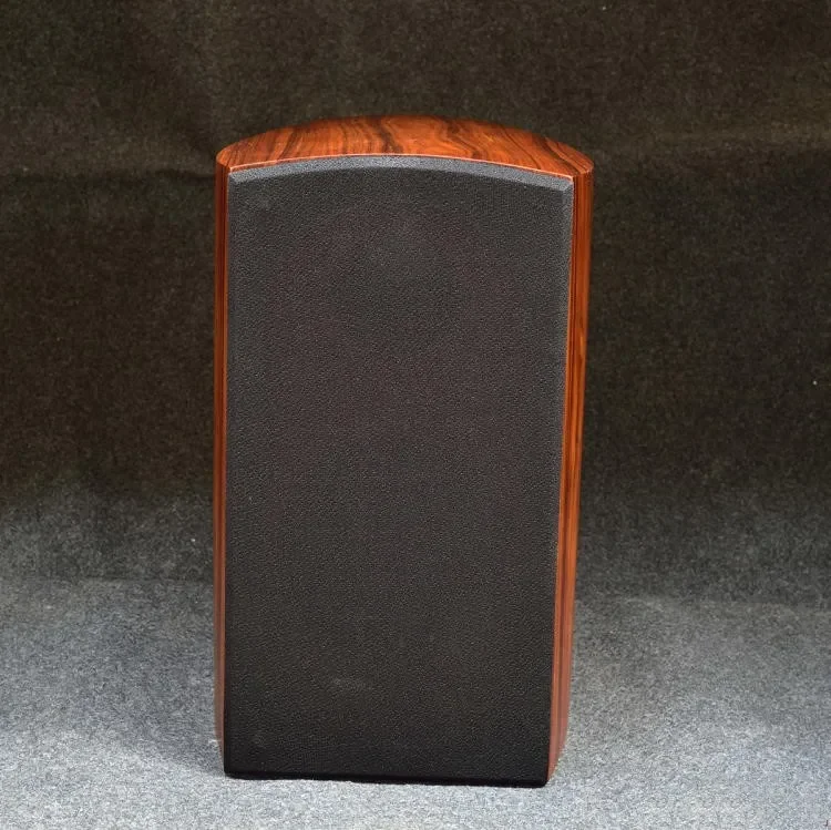 Hot Selling EC-001 6.5 Inch 7 Inch Bookshelf Speaker Empty Cabinet Waist Drum Rosewood Veneer Speaker Case Reasonable Sound Desi