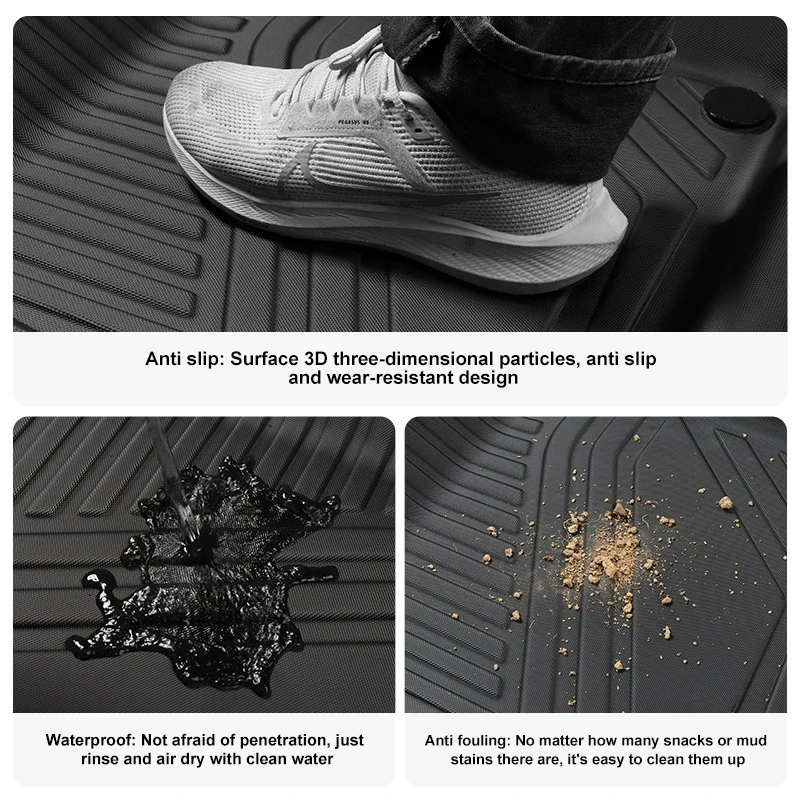 Car Trunk Mat For Mercedes Benz GLA 200/220/250 2025-2026 TPE Floor Mats All Weather Waterproof Rear Trunk Cargo Liner Pads - view 6