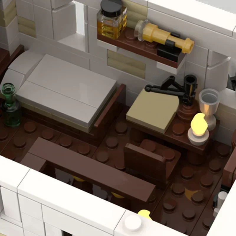 DIY Montage Verteidigung Bauen Spielzeug Weihnachtsgeschenk Modulare Kaiserliche Küsten Festung Modell Technologie Ziegel Moc Baustein