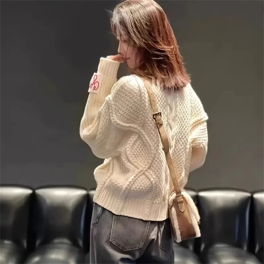 Sherpa Crossbody Bag For Women Vintage Plush Mini Purse Brown Saddle Bag For Winter And Autumn Single Strap