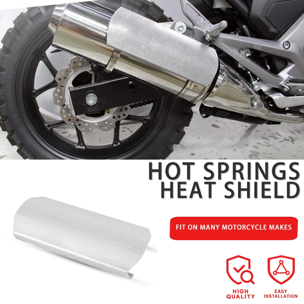 

XRV 750 Motorcycle Hot Springs Exhaust Heat Shield FOR HONDA ADV150 XADV750 2017-2020 2019 TRANSALP XRV750 L-Y AFRICATWIN SH300