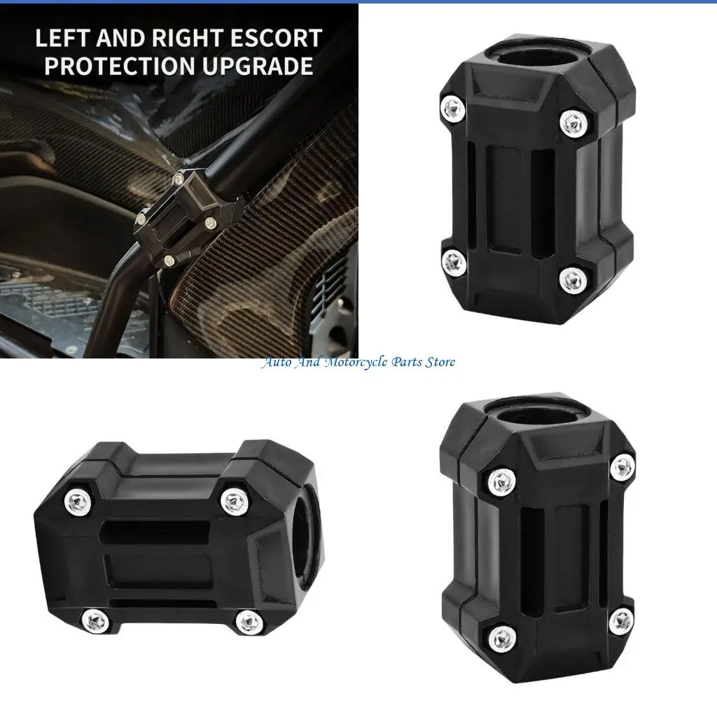

P9FD Universal Motorcycle Guard Shock Absorption Rubber Frame Protectors Falling Crush Protectors For Riding Safety
