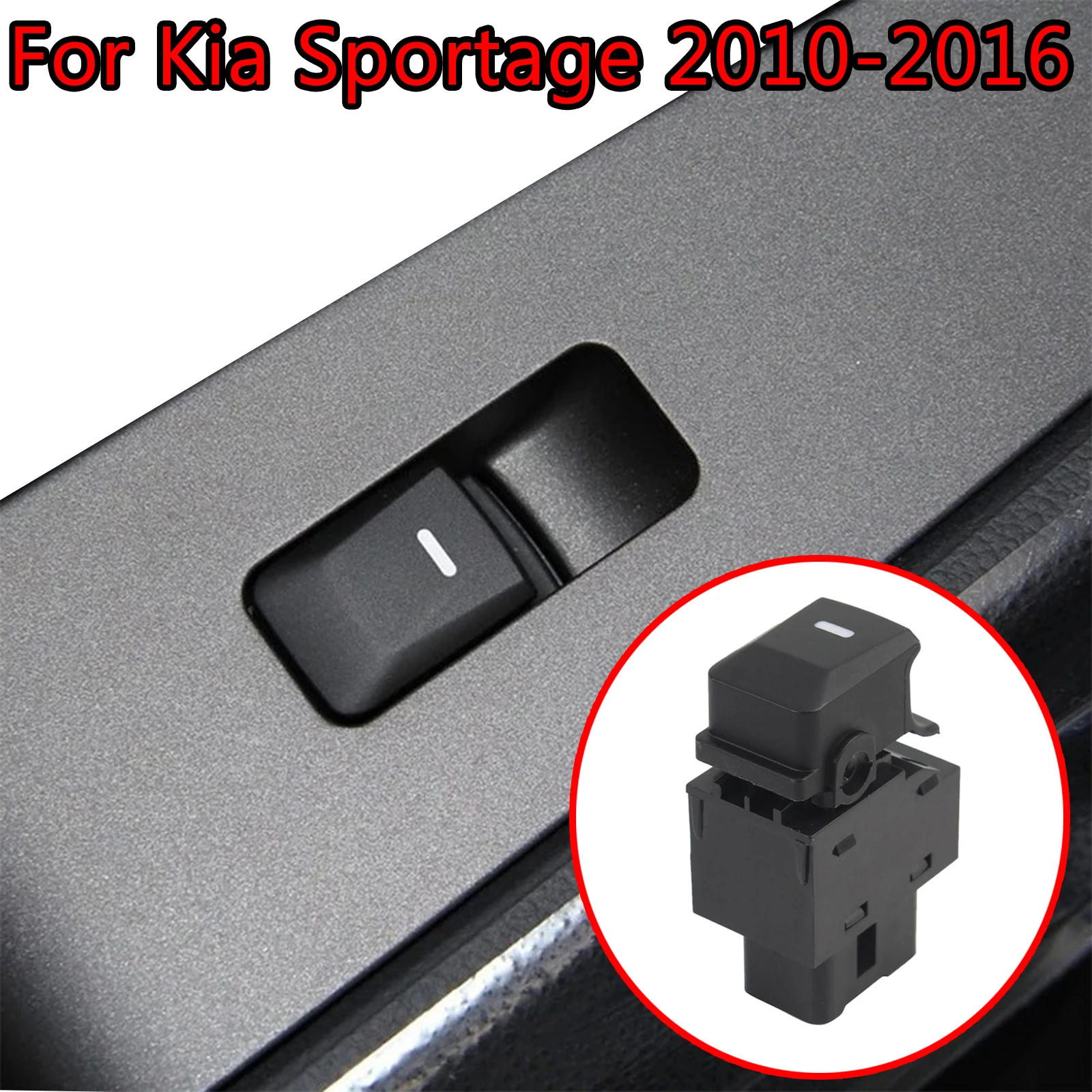 For Kia Sportage 2010 2011 2012 2013 2014 2015 2016 93581-3W000 Car Accessories Power Window Switch Lifter Button Passenger Side