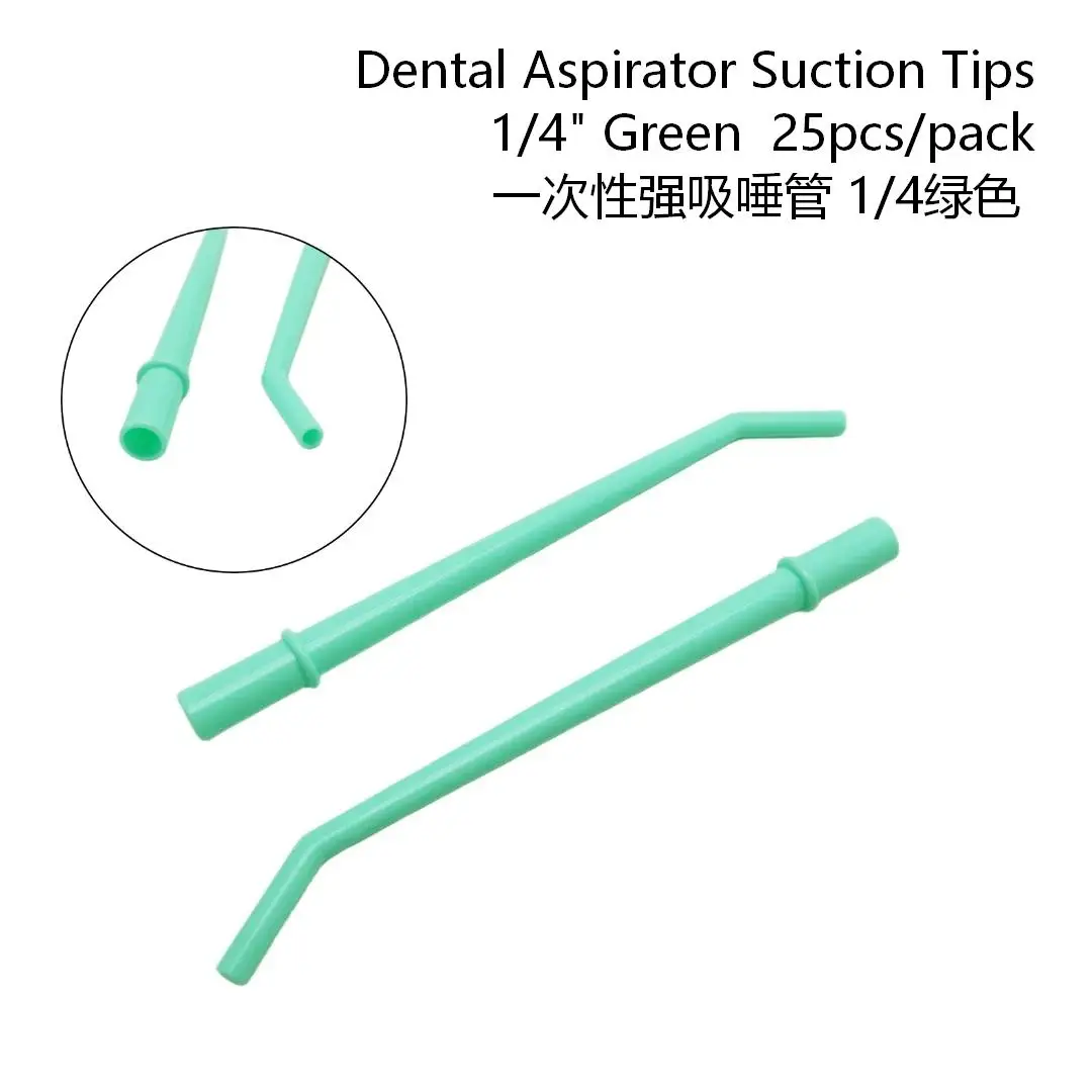 

25pcs/Pack Disposable Dental Suction Tips Saliva Ejector Dentistry Clinic Surgical Dental Suction Tube Dentist Tools ﻿
