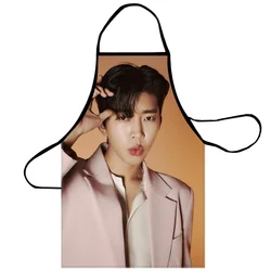 Lim Young Woong 03 Apron Grill Kitchen Chef Apron Professional for BBQ, Baking, Cooking for Men Women Size 50X75cm A2023.7.11