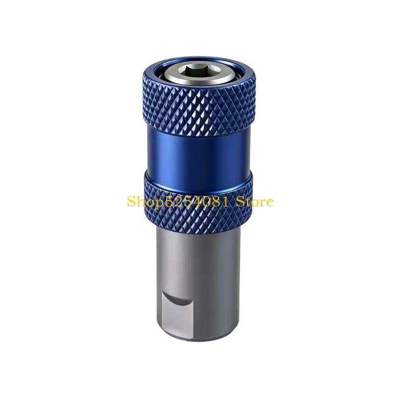AXYC Hexagonal Quick Changing Chuck Adapter Sturdy Metal Drill Bit Converter For Seamless Drill And Screwdriver Switching
