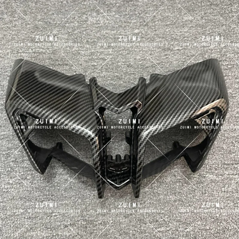 Carbon fiber coating matte black center cover plate fairing for Yamaha FZ-10 MT-10 FZ10 MT10 2016, 2017, 2018, 2019, 2020 hood