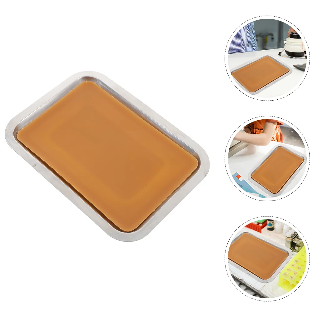 

2 шт. анатомический лоток для рассечения небольших лабораторных лотков для хранения металлический лабораторный органайзер дозатор воска