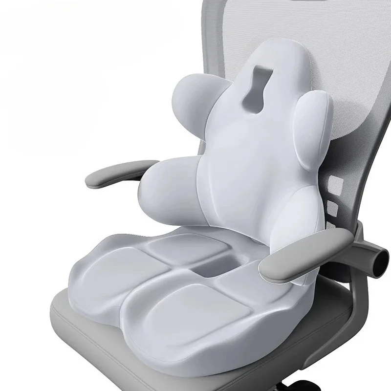 

Memory Lumbar Back Cushion for Car Office Gaming Chairs and Postpartum Waist Support Multi Functional Pain Relief Pillow