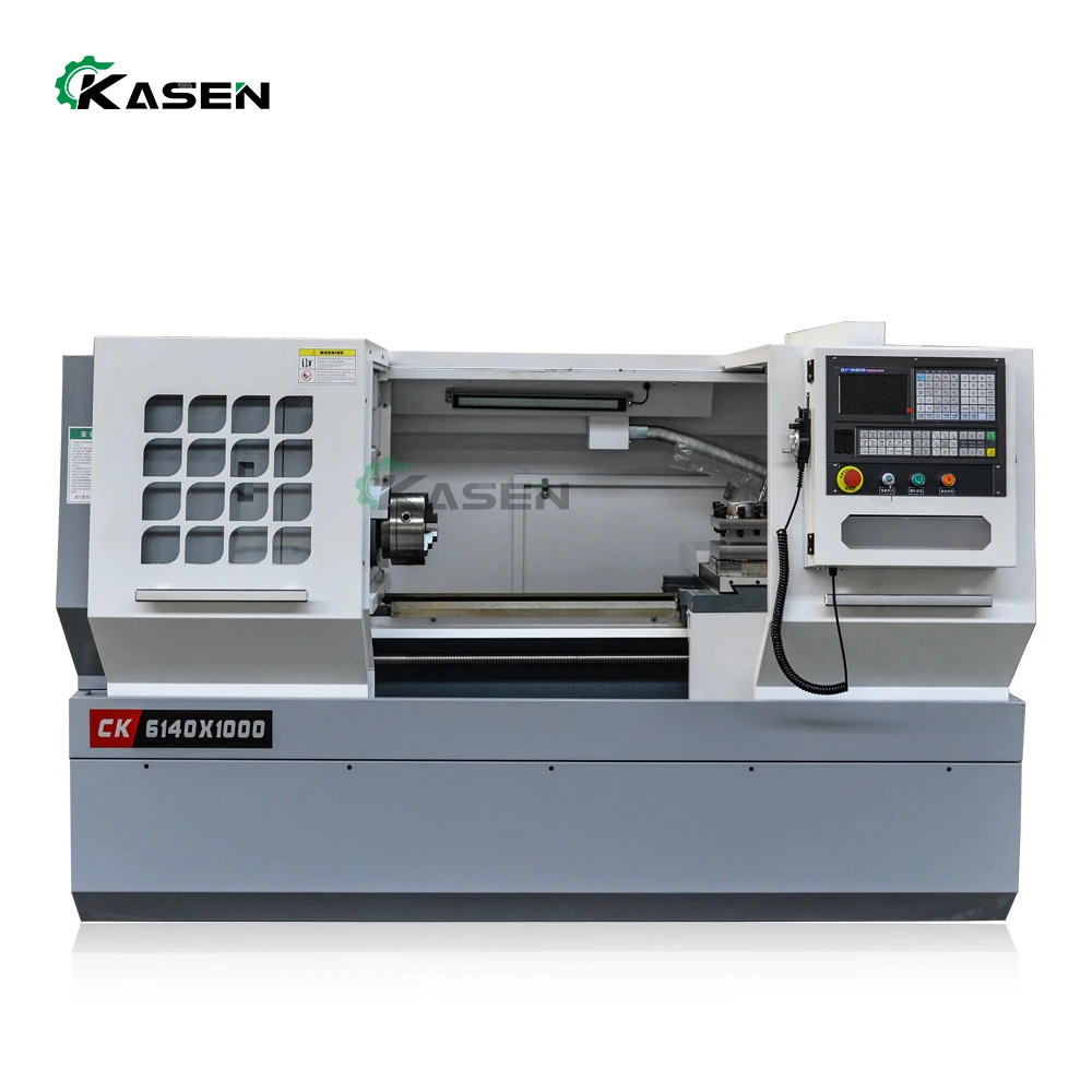 Auto Feed Small Size Cnc Lathe Machine   Turret Lathe CK6140 Cnc Lathe Machine