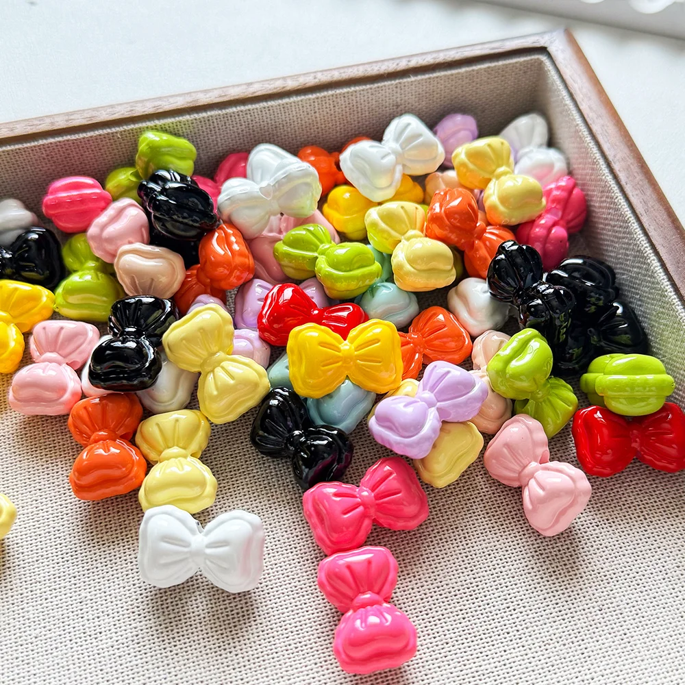 

Cordial Design 100Pcs 13*20MM Paint Effect/DIY Fancy Beads/Bowknot Shape/Acrylic/Hand Made/Jewelry Findings & Components #19170
