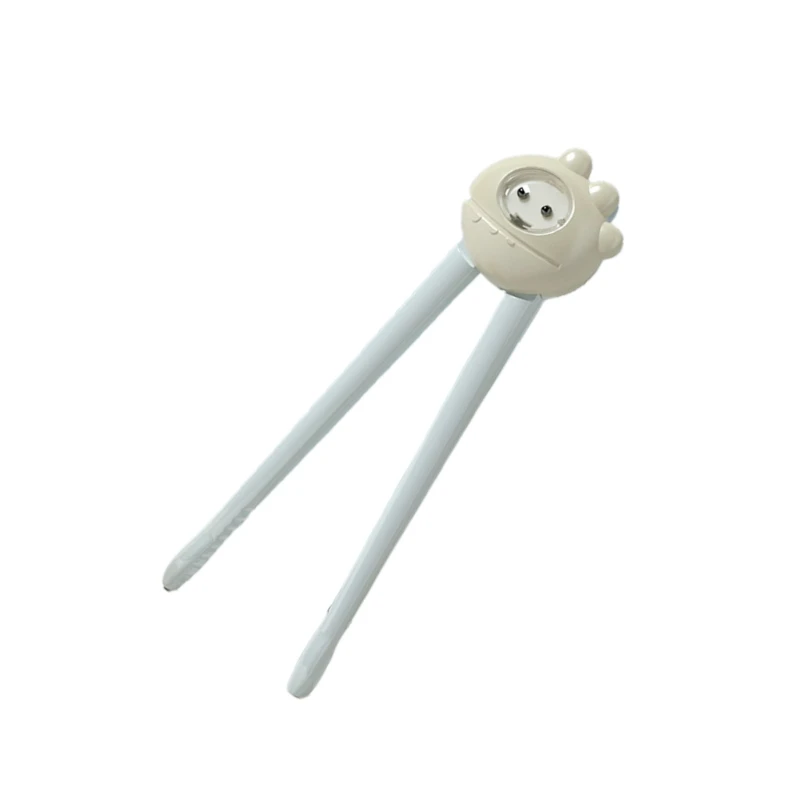 

J15U Easy Grip Training Chopsticks for Kids Practical ABS Construction Support Independent Eating Habits 3+