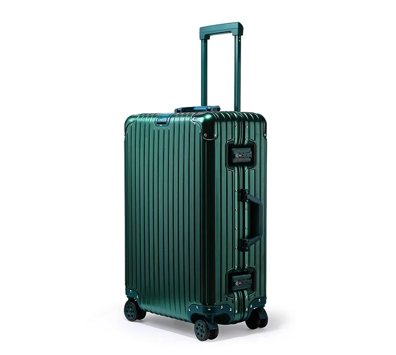 Password Case Women's Trolley Case Universal Wheel Suitcase 20 Inch Suitcase Boarding Case Aluminum Frame Cases