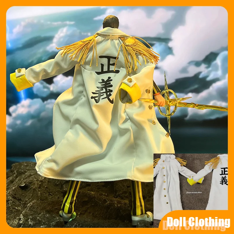 

Ручная работа, масштаб 1/12, классический аниме-персонаж из One Piece, аксессуар Борсалино — белый плащ, для 6-дюймовых фигурок-моделей.